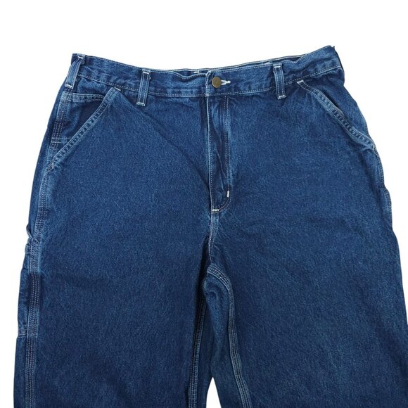Carhartt Loose Original Fit Utility Jeans Mens 36 x 30 Dungarees B13 - DST - Picture 9 of 15
